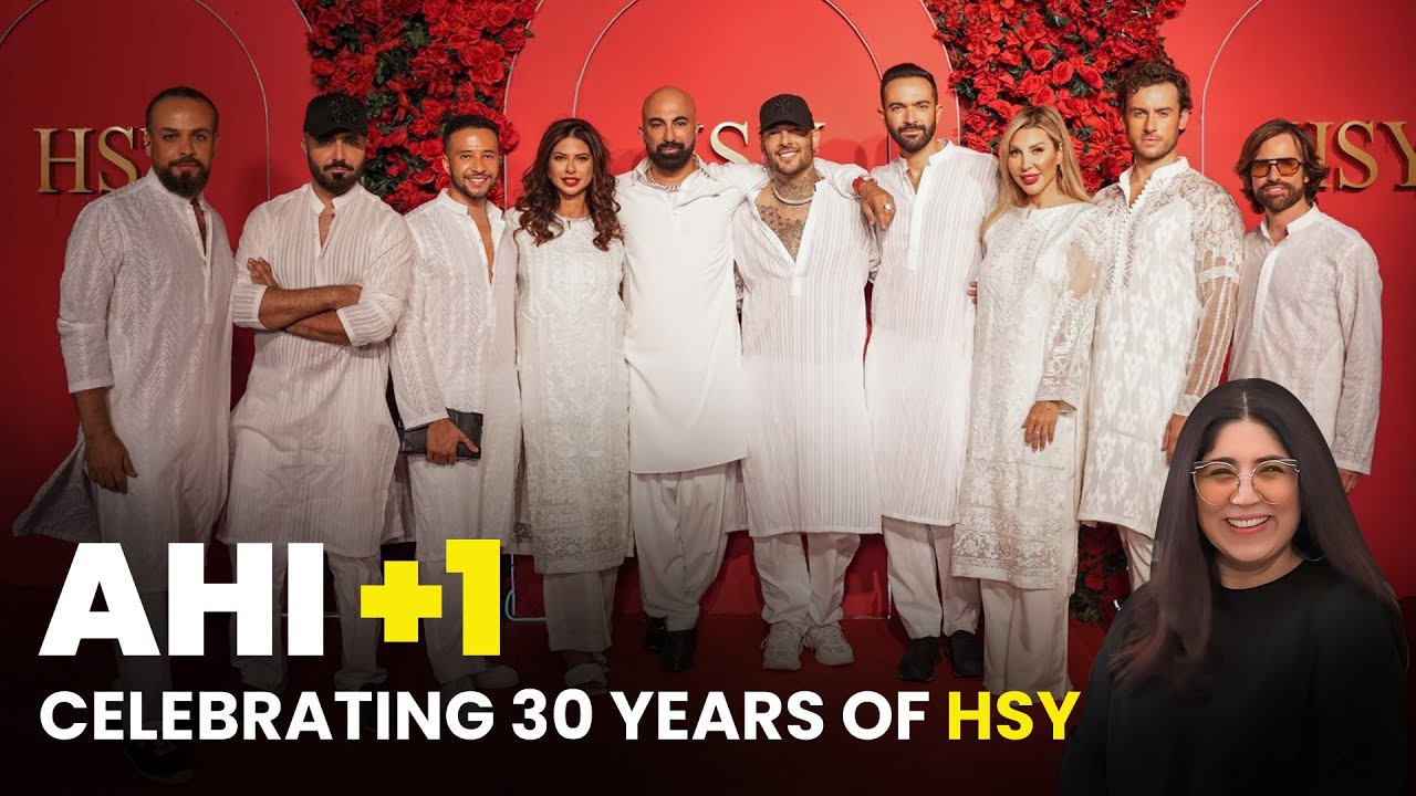 HSY 30 Anniversary Show I Fashion Icons I OG Supermodels I Lahore I AHI
