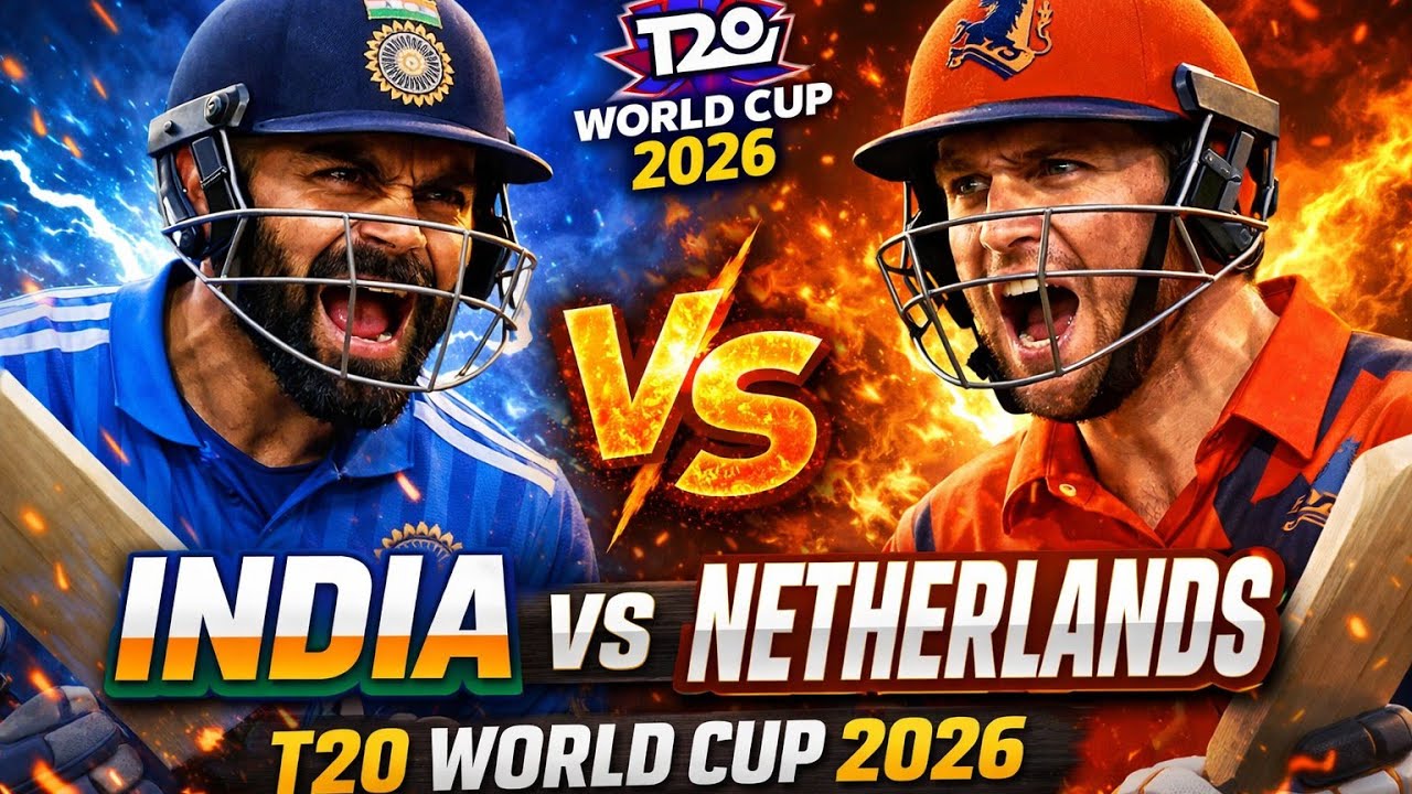 India vs Netherlands T20 WC2026