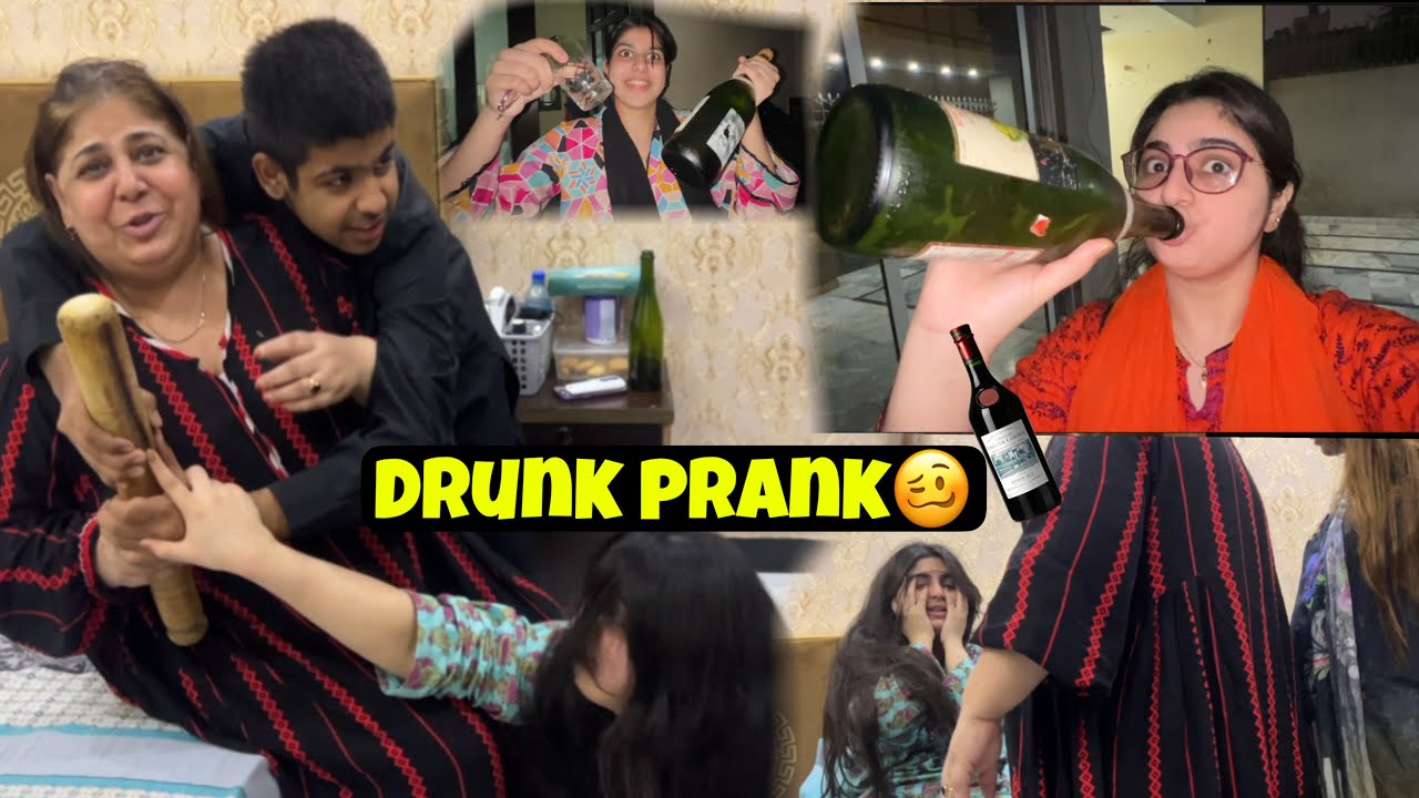 DRUNK PRANK WITH MAMA🥴Gone wrong 😱
