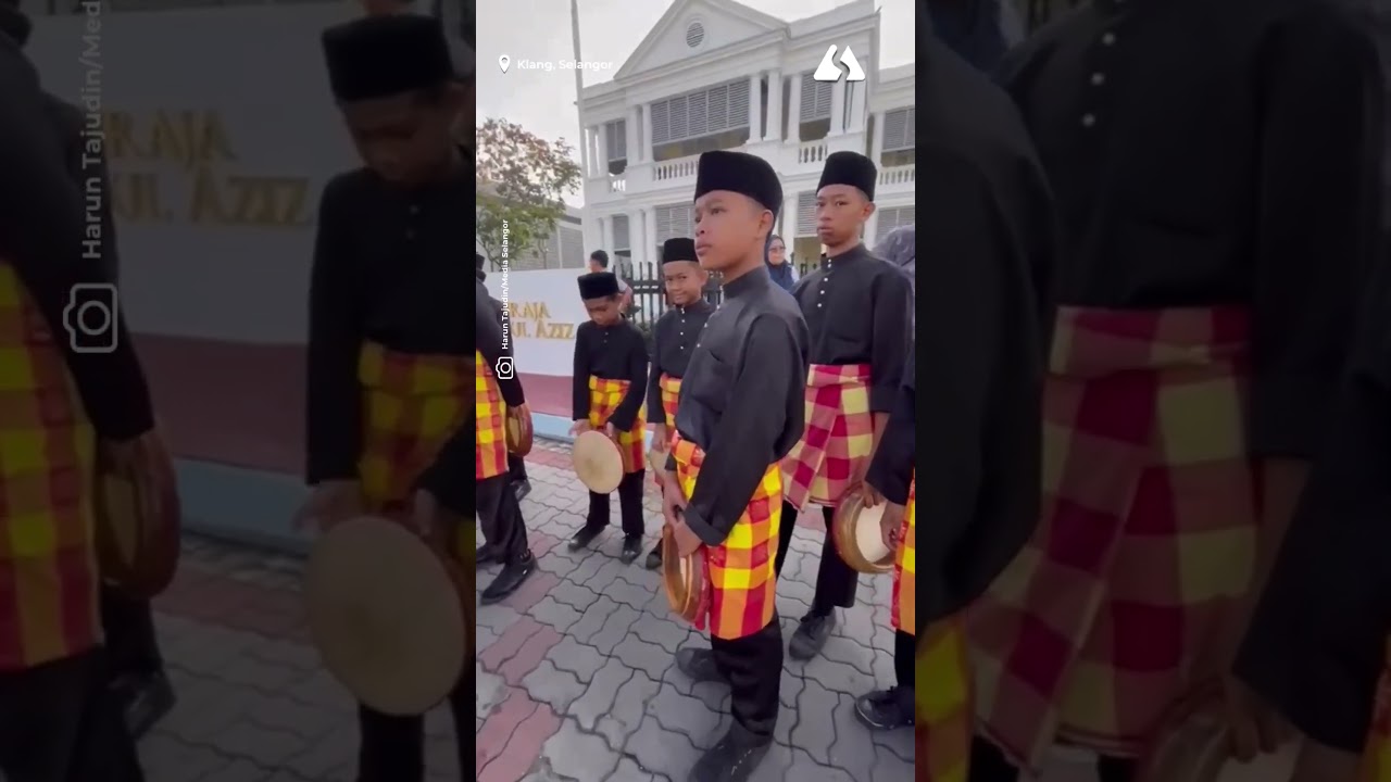 Raptai penuh istiadat perarakan pernikahan Raja Muda Selangor