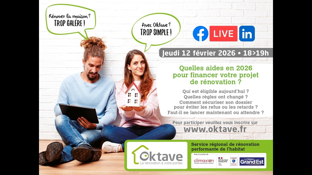 Replay live Facebook et LinkedIn sur les aides 2026