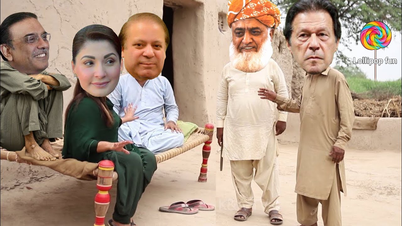 imran khan vs maryam nawaz sharif punjabi funny cartoon