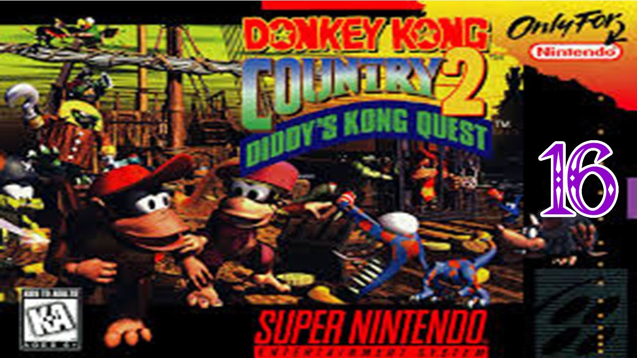 DirtyLabGamers - Donkey Kong Country 2 Part 16: King Zing Sting