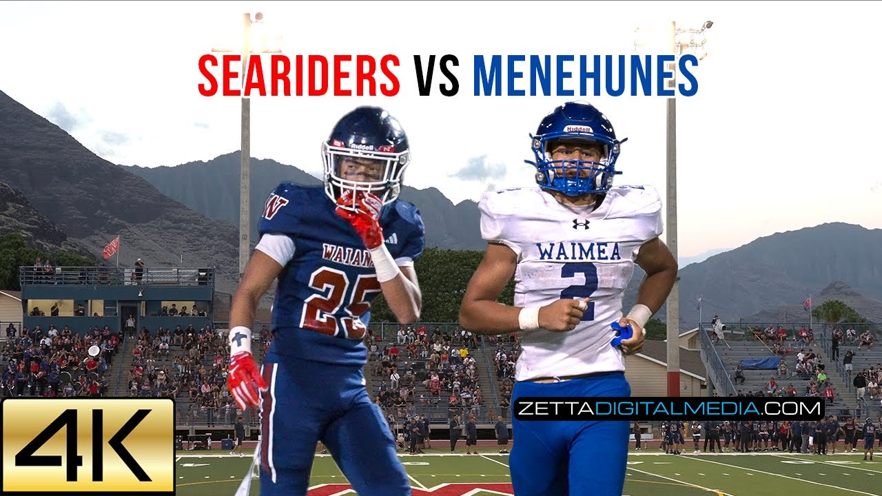 Wai‘anae Seariders vs Waimea Menehunes | Full Game Highlights | Hawai‘i High School Football (2025)