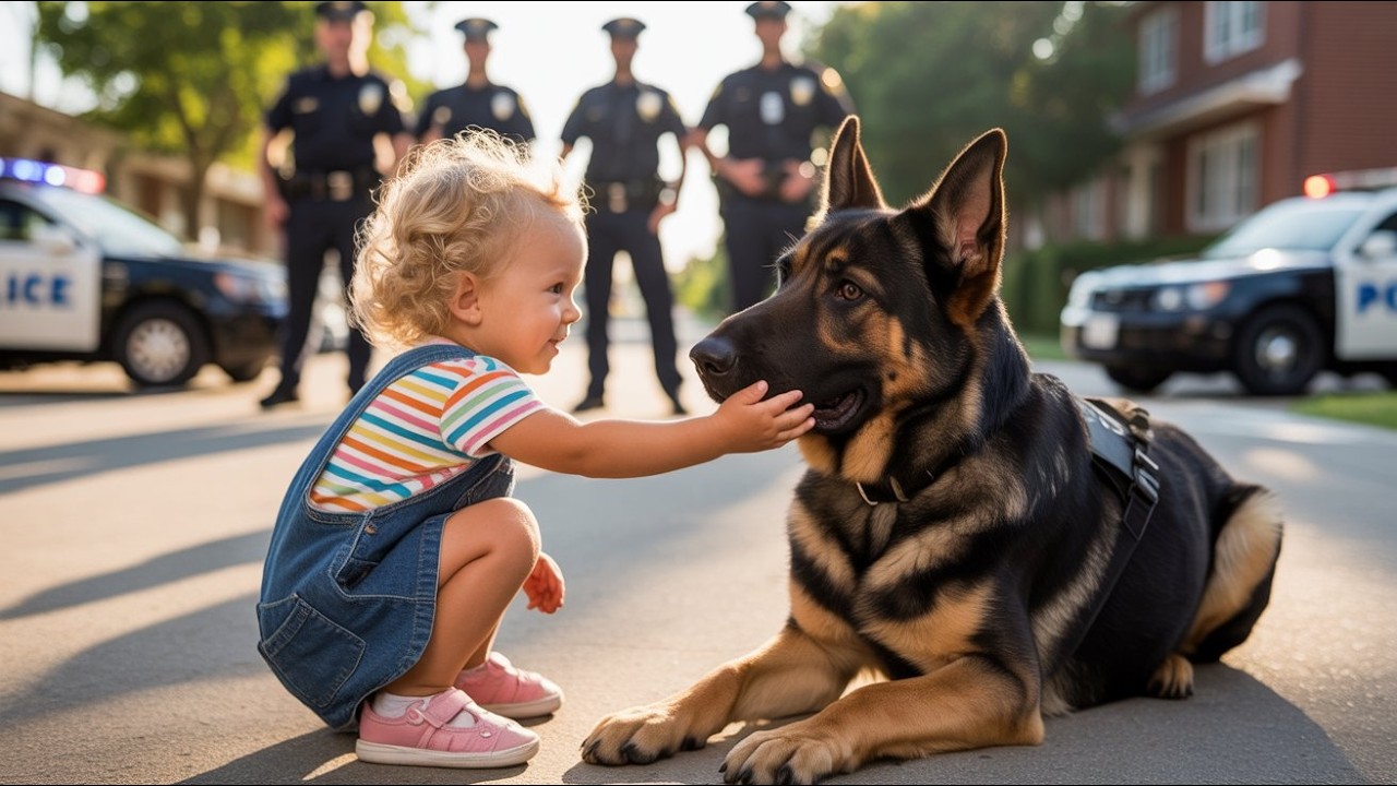 No One Took the 3-Year-Old Seriously — Until She Spoke to the Police Dog