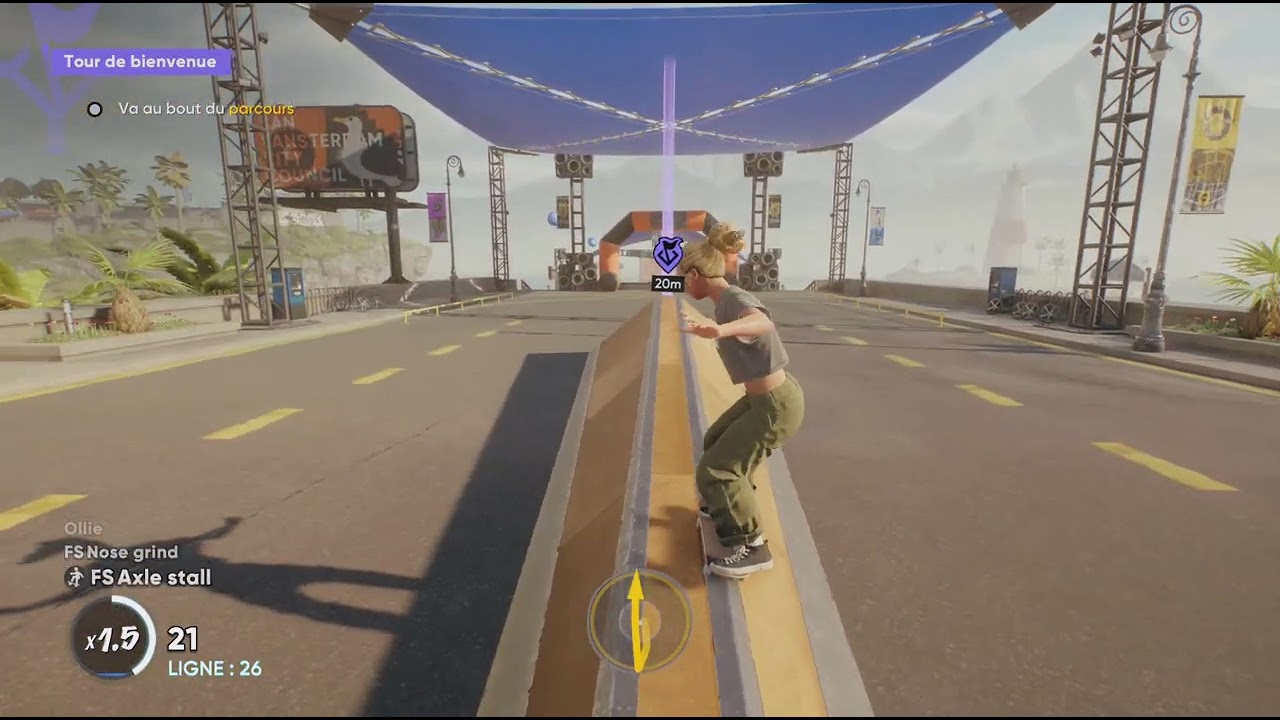 Je joue a skate
