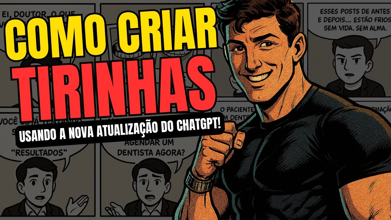 Aprenda a Criar Tirinhas com a nova atualização do Chat GPT 4o - [Passo a Passo]