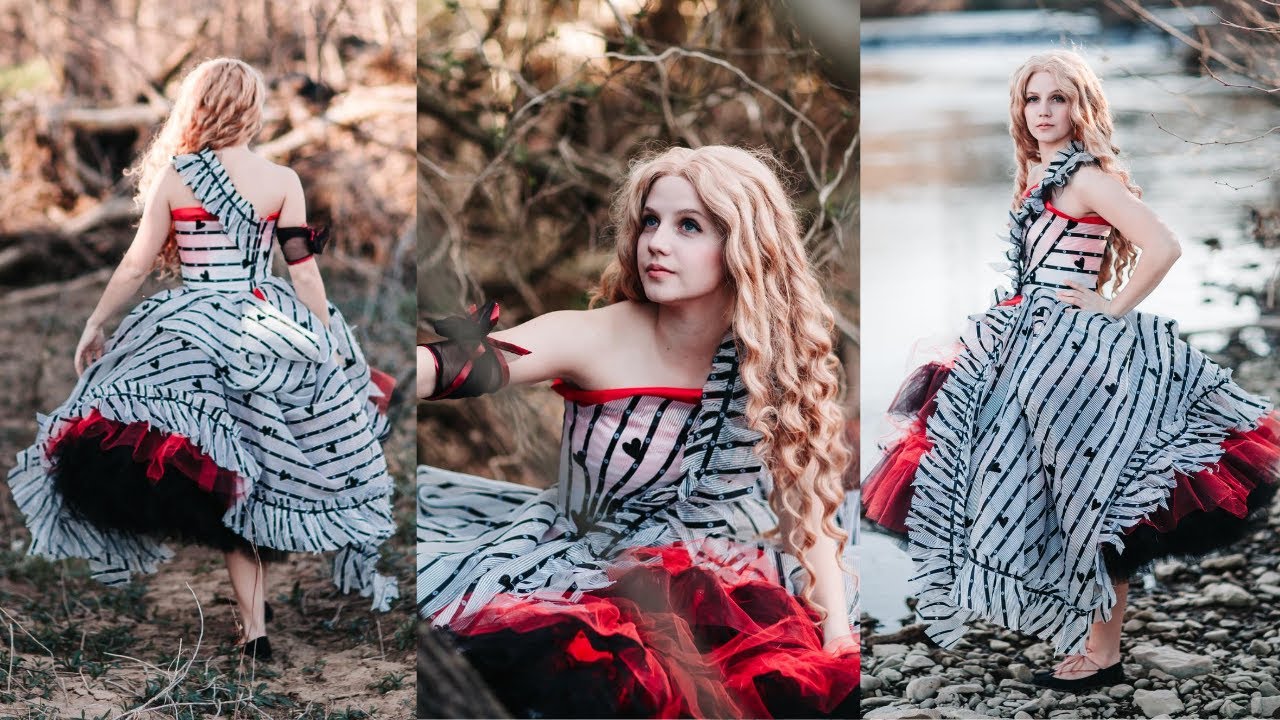 Replicating Alice's Red Court Dress | Becoming Um from Umbridge
