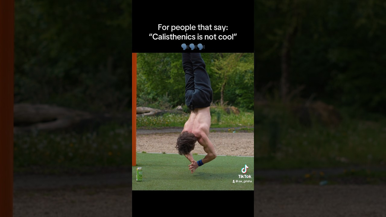 Bros voice changed 👹👹😂 #calisthenics #calistenia #streetworkout #sports #handstand #gym #fitness