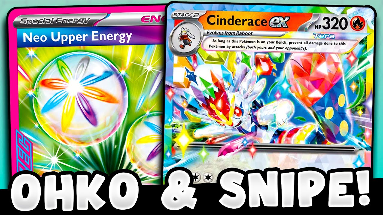 Cinderace ex Snipes the Bench & Takes OHKOs!