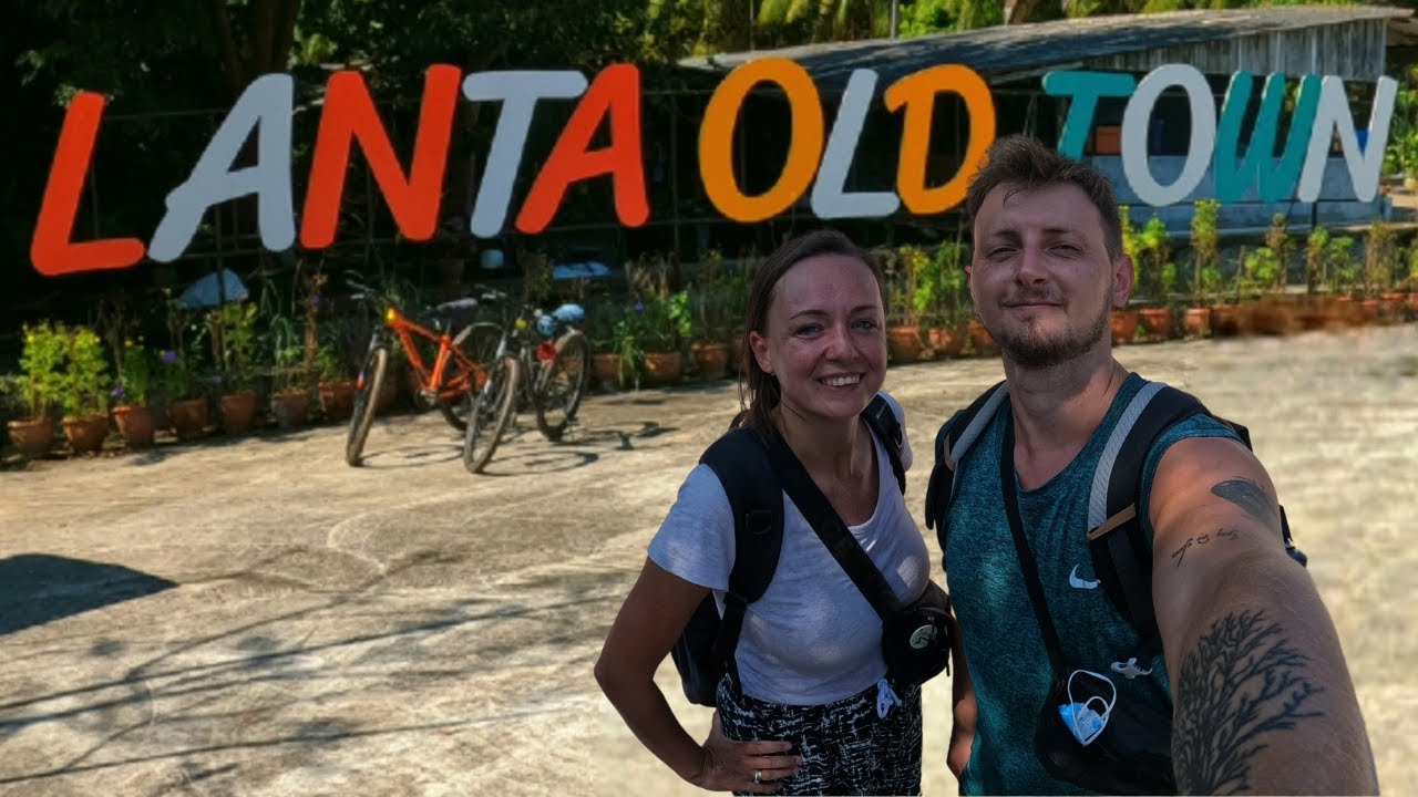 Koh Lanta on Bicycle | Beautiful Lanta Old Town | THAILAND