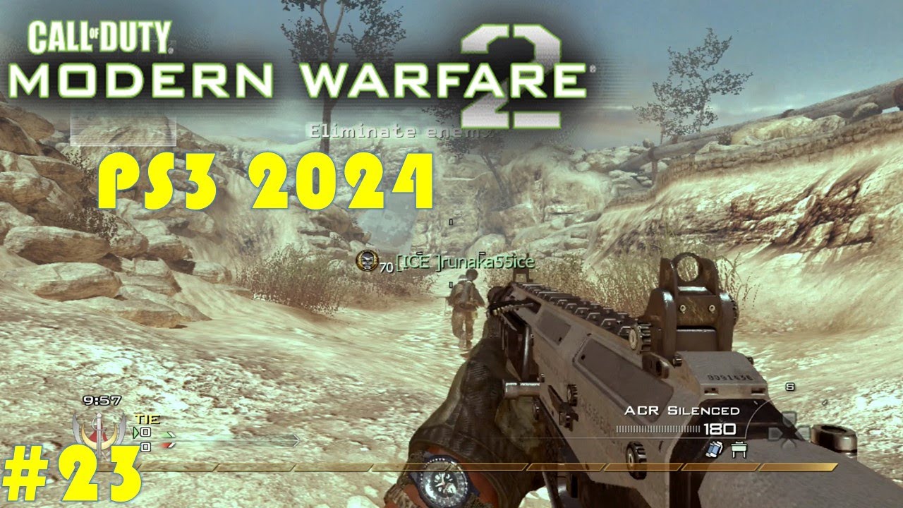 Call Of Duty: Modern Warfare 2 Multiplayer Gameplay 2024 (PS3) #23 👀