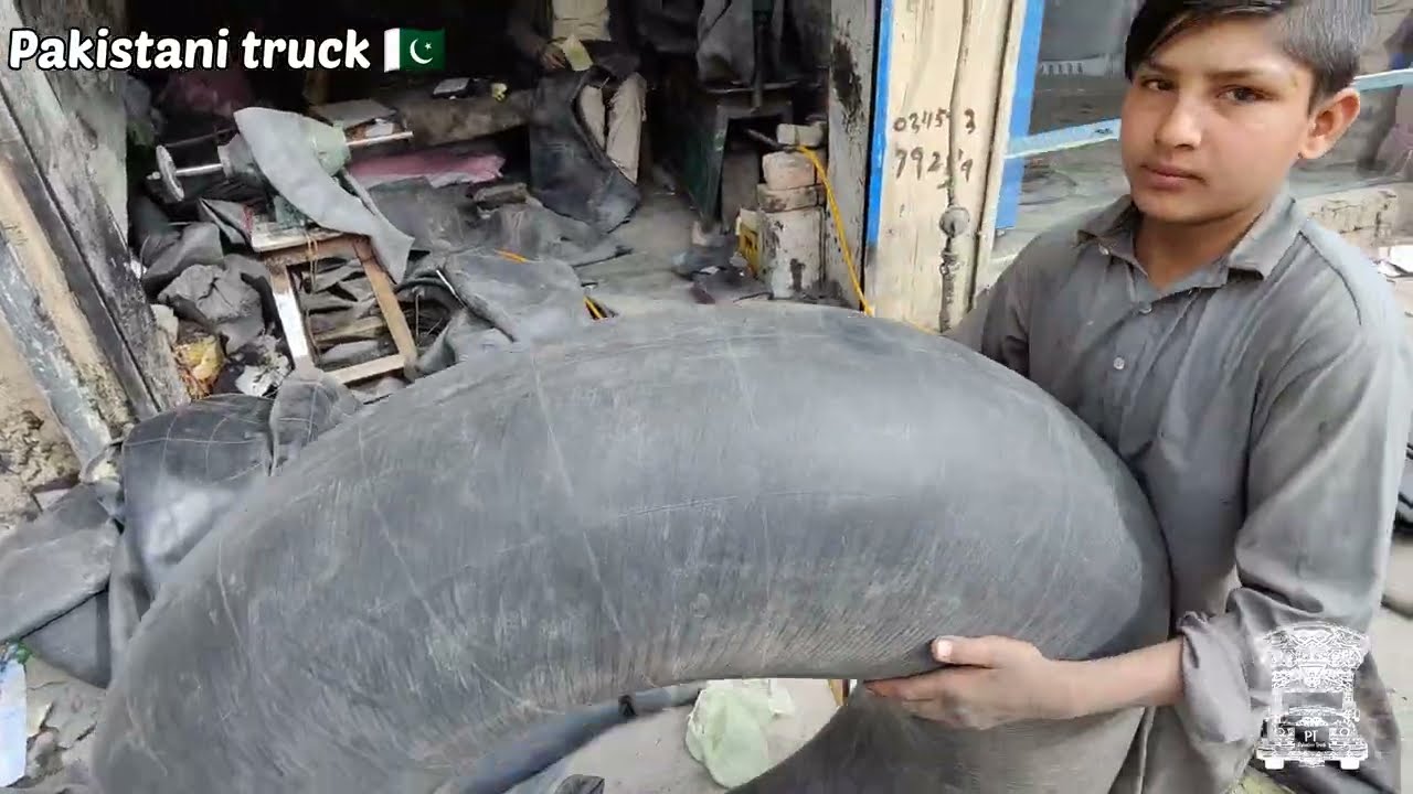 Truck Tube repairing | How repair truck tube