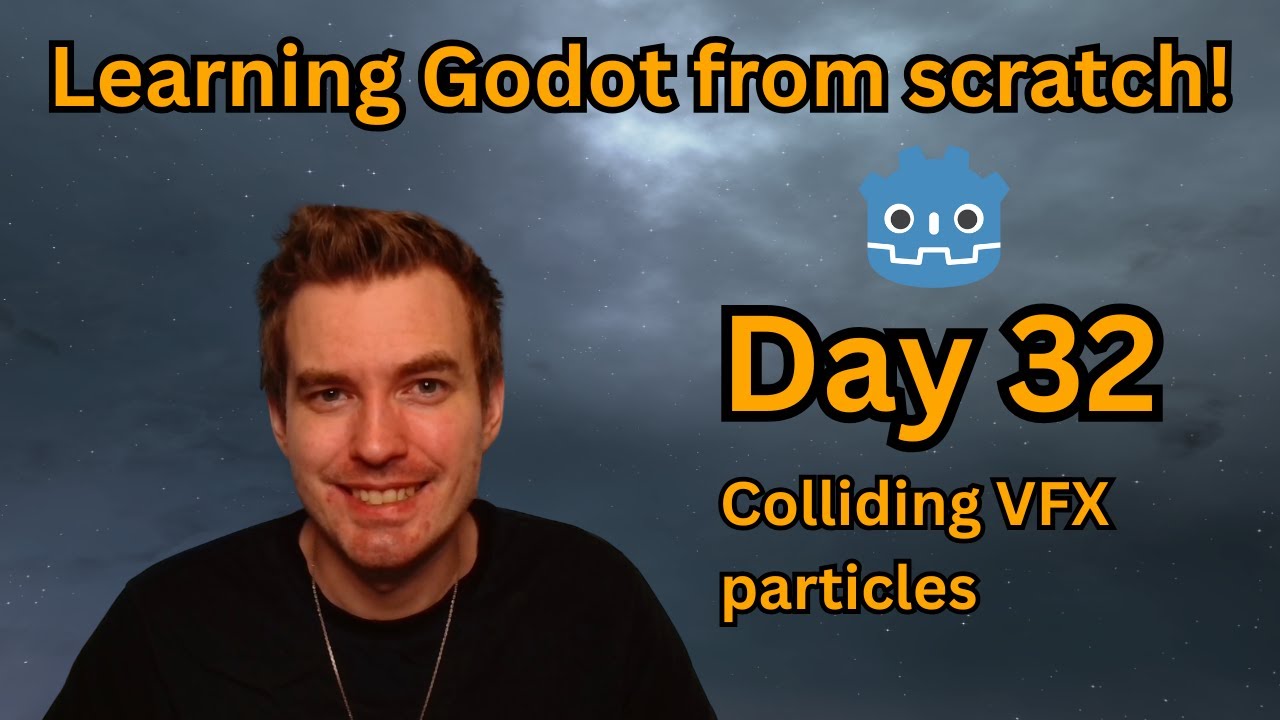 Learning Godot from Scratch – Day 32 – Colliding VFX particles!