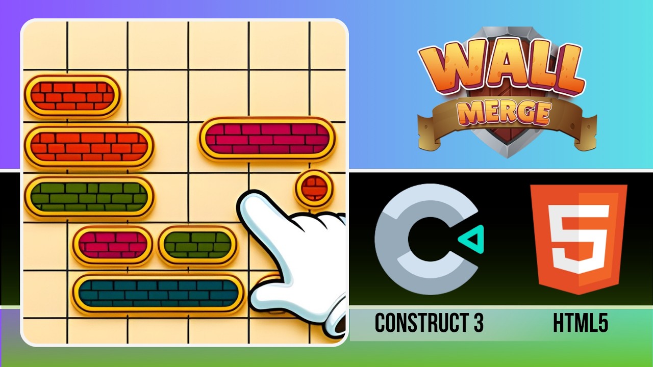 Wall Merge  || Gameplay Video || #2dgames