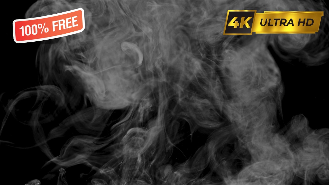 🌫️ Cinematic Smoke Overlay 4K | Atmospheric Fog Effect