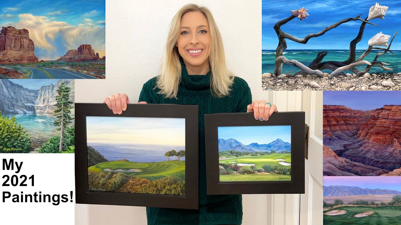Steph Moraca's 2021 Painting Portfolio!