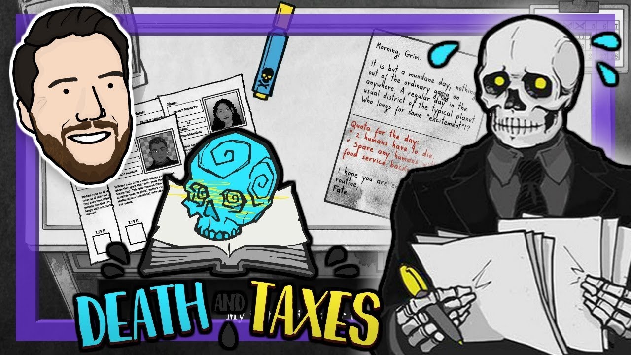 MY FIRST WEEK AS THE GRIM REAPER | Let's Play Death and Taxes | Graeme Games
