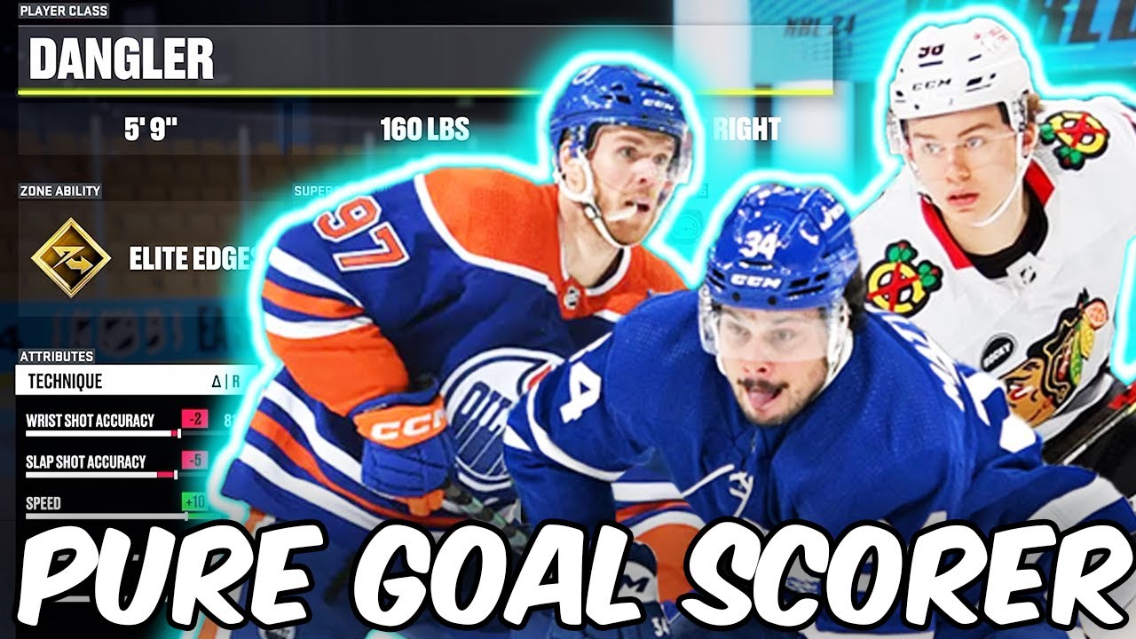 The BEST Build in NHL 24 - PURE GOAL SCORER