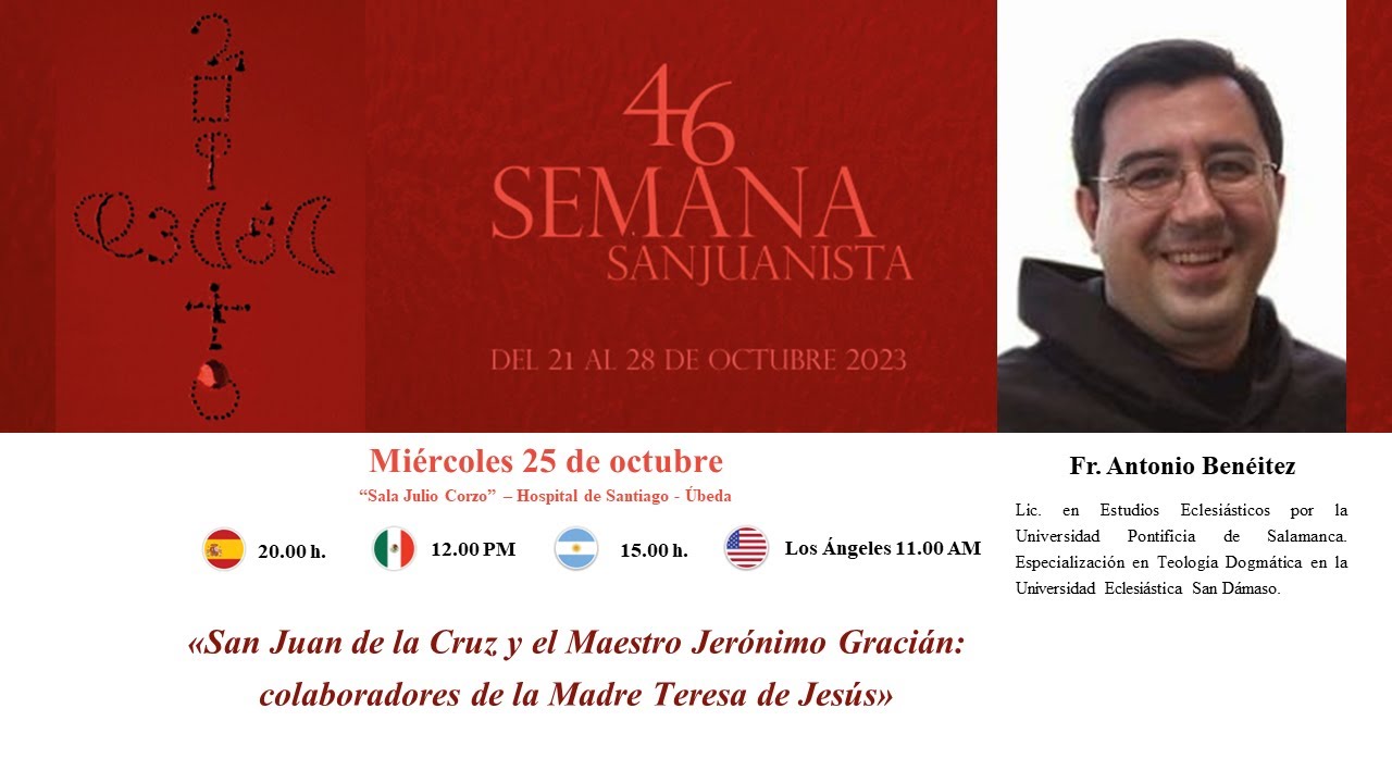«San Juan de la Cruz y el Maestro Jerónimo Gracián: colaboradores de la Madre Teresa de Jesús»
