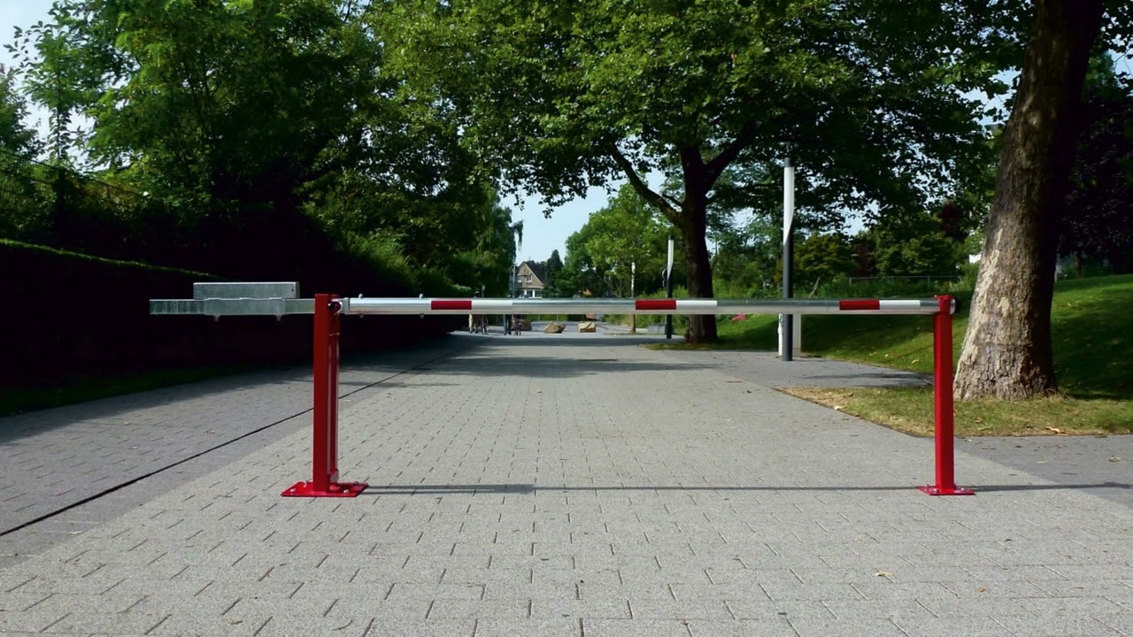 Handmatige slagbomen met contragewicht of gasveer voor terreinbeveiliging | Beschermdirect.nl