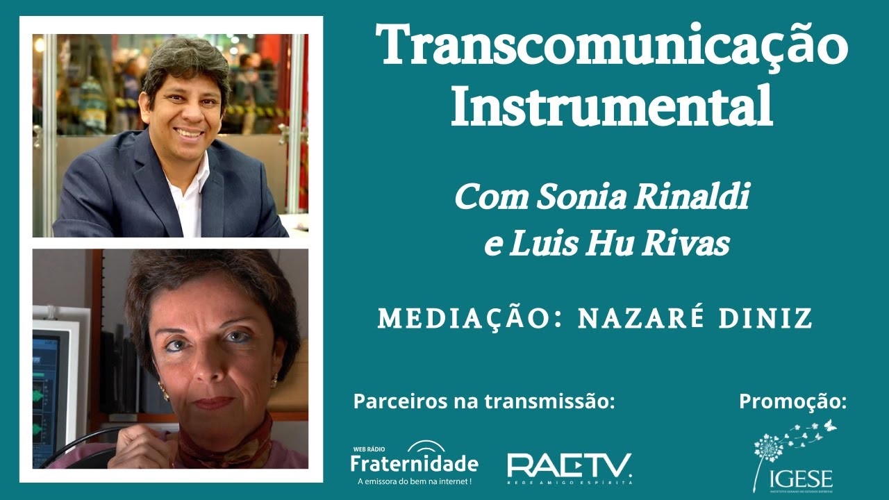 Transcomunicação Instrumental - LIVE com Nazaré Diniz, Sonia Rinaldi e Luis Hu Rivas