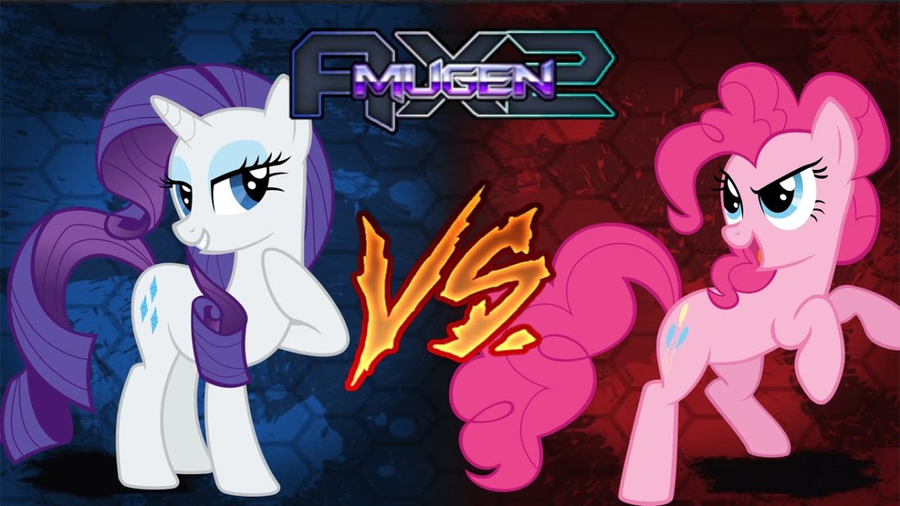 MUGEN Rarity vs Pinkie Pie