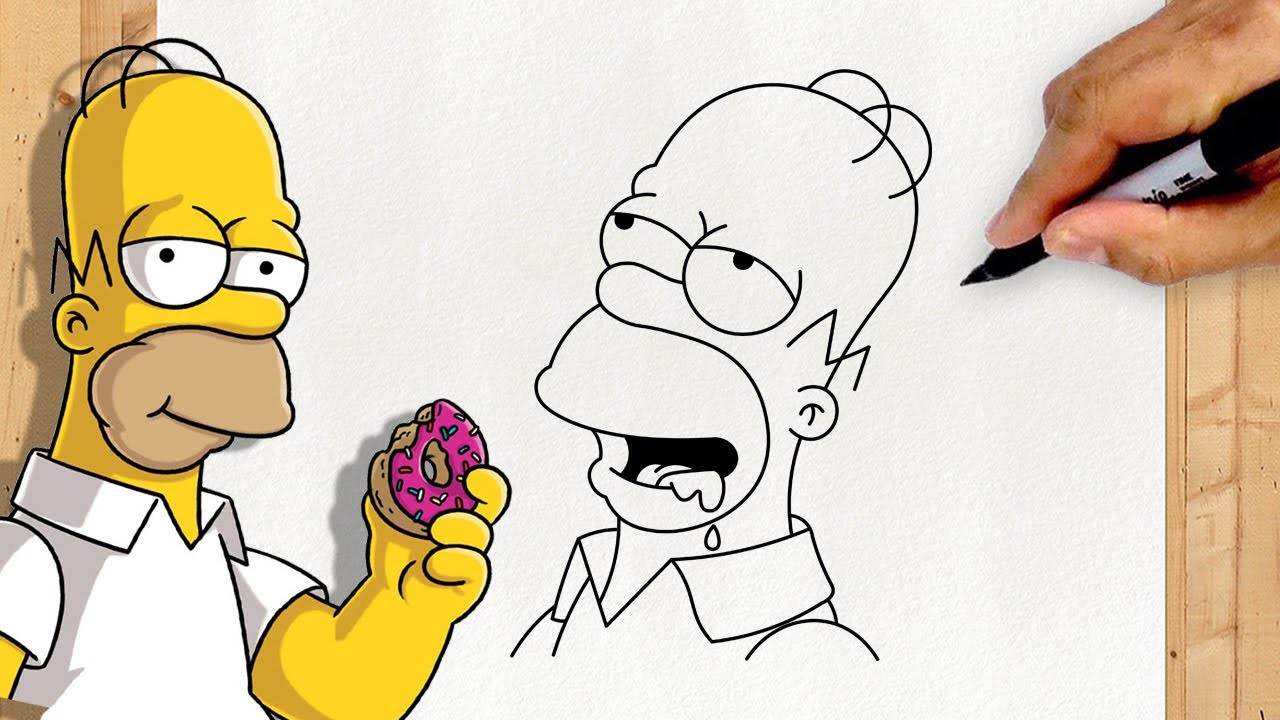 Como Desenhar o Homer Simpson