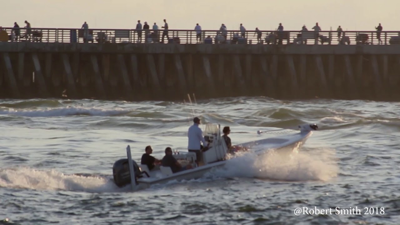 Morning boat traffic.  Sebastian inlet florida.  3 Jul 18