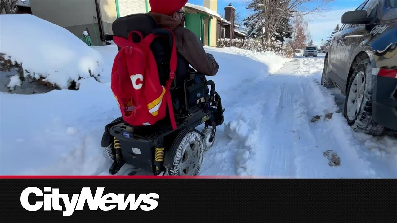 Calgary winter conditions add additional concerns to mobility-challenged