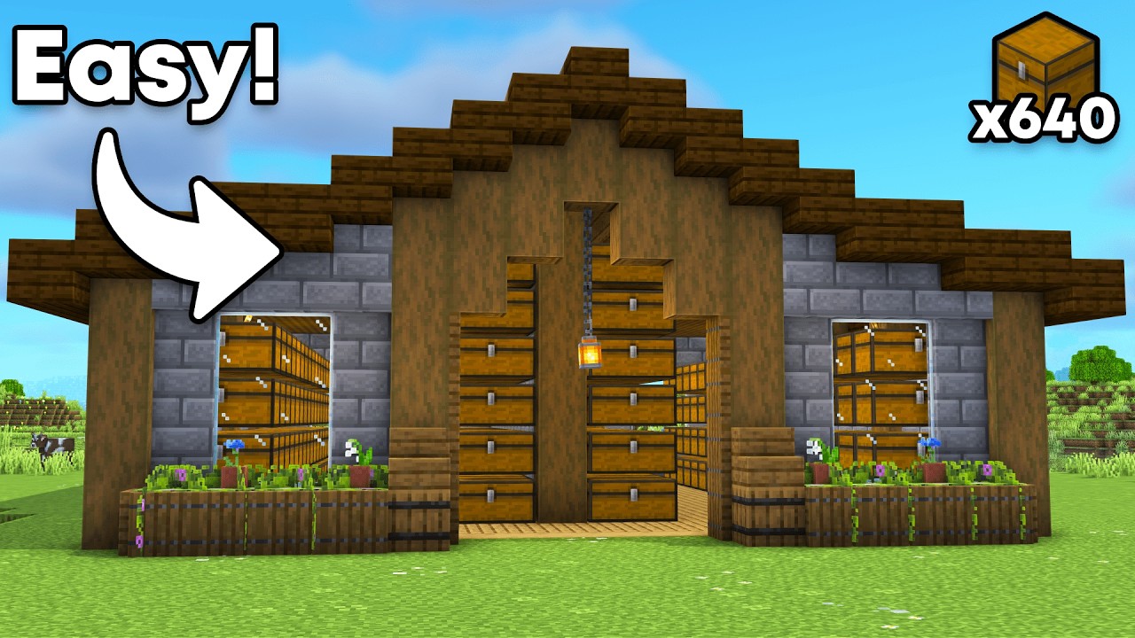 Minecraft: Ultimate Storage Room [Tutorial]