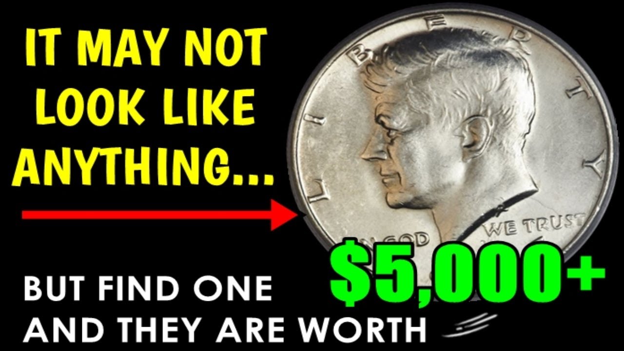 Unusual 1977 Kennedy Half Dollar Is Worth Over $5,000 If You Find One!