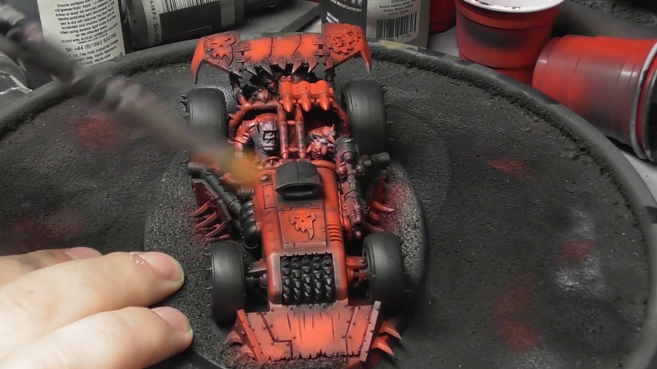 HOW TO PAINT A SPEED FREEKS DRAGSTA