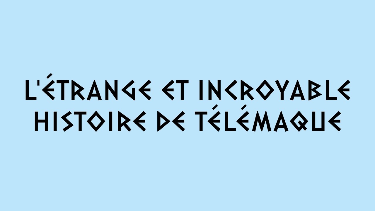 L´étrange et incroyable histoire de Télémaque | Trailer