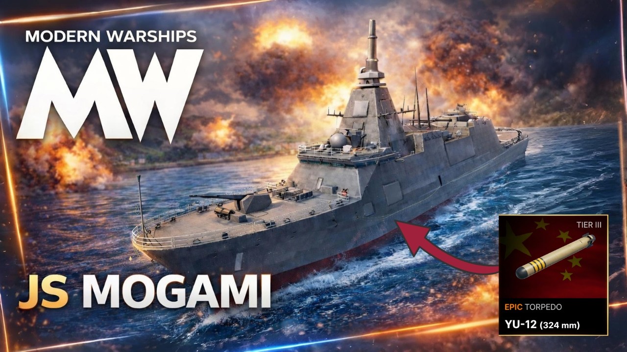 JS Mogami 🔥 No Buff, No Hope,   Moders Warships