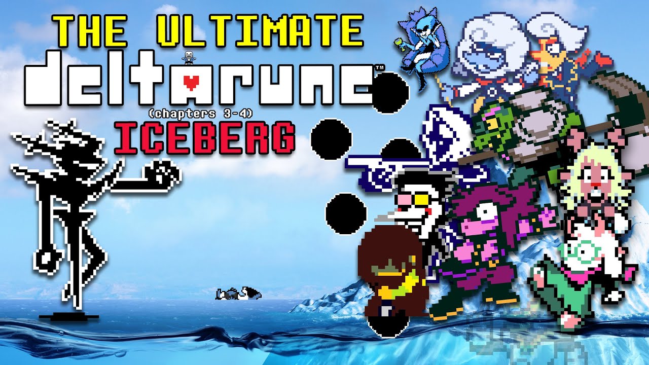 The Ultimate DELTARUNE: Главы 3+4. Объяснение айсберга