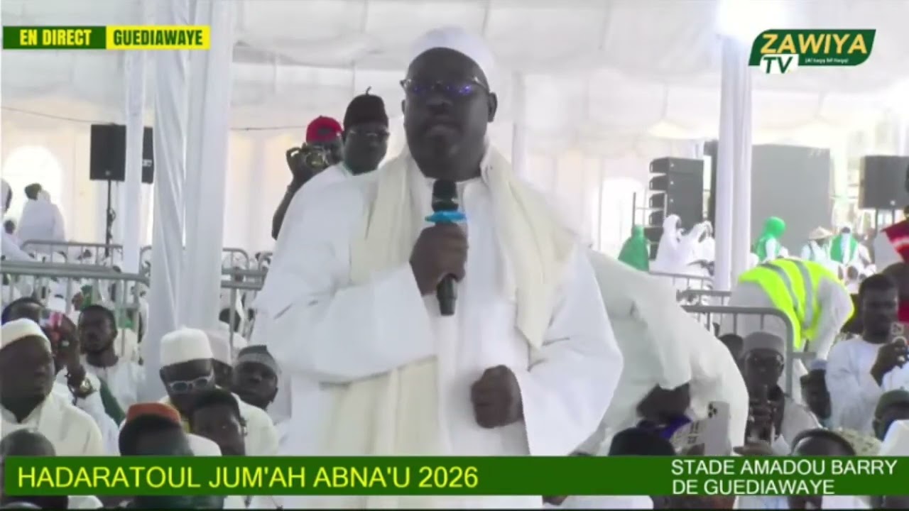 ▶️🔴Hadaratoul jummah abn'aul discours de Serigne Moustapha SY Al Aminé 