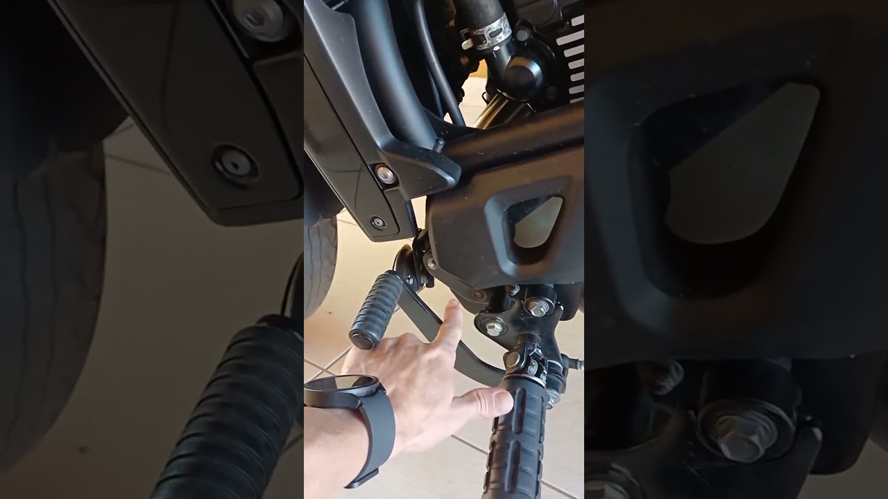 Dicas sobre a pedaleira da Vulcan 650 #vulcan650 #moto #pedaleira