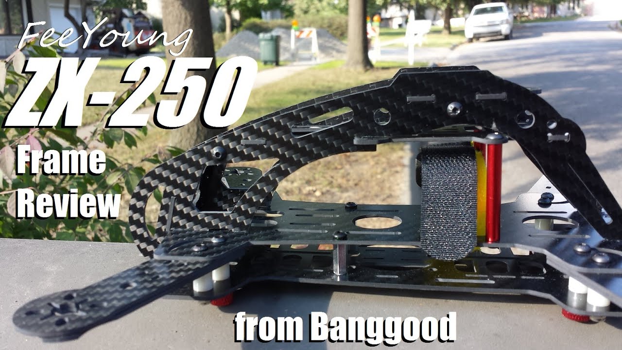 Обзор рамы квадрокоптера FeeYoung ZX-250 от Banggood