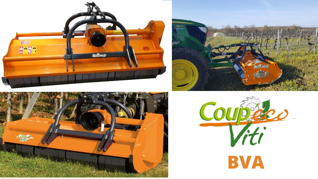 Broyeurs Vergers BVA COUP'ECO VITI / Orchards Shredders BVA COUP'ECO VITI