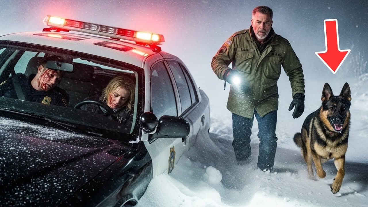 A Veteran and His Dog Found a Buried Patrol Car — But the Real Story Was Still Beneath the Ice