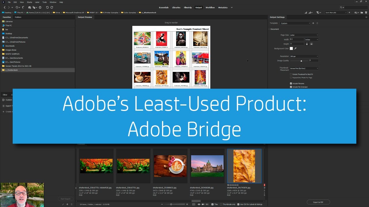 Adobe's Least-Used Product: Bridge