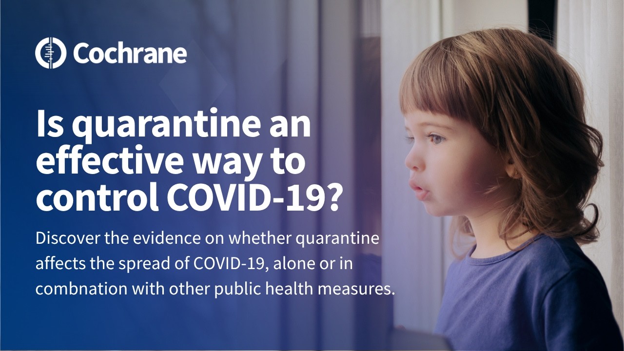 Is quarantine an effective way to control COVID-19?