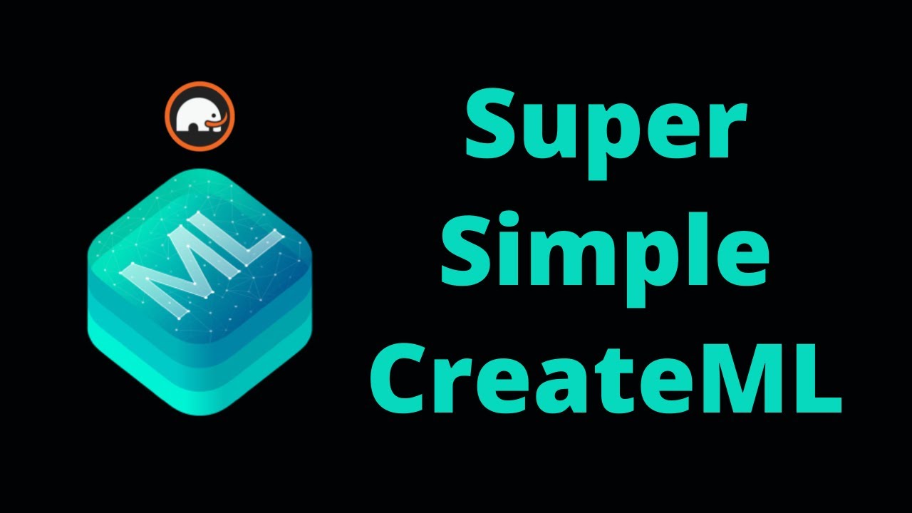 Train a Machine Learning Model with CreateML | Super Simple