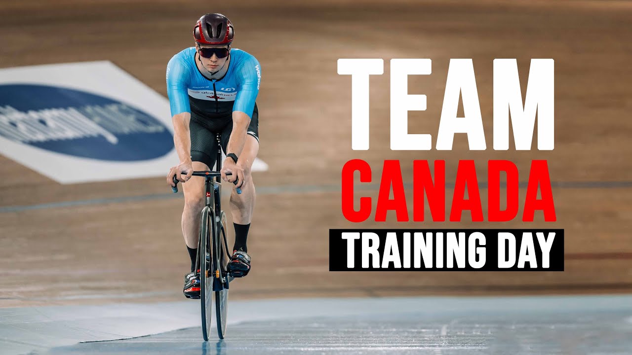 A full day of training with a Pro Track Cyclist | Pro athlete day in the life