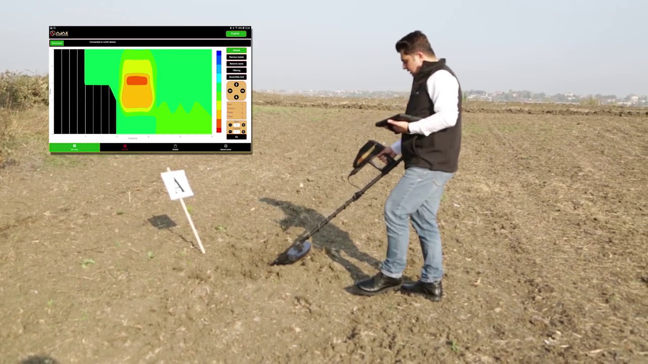 Ajax Primero Gold and Treasures Detector - the exclusive agent in Dubai - BR Detectors Dubai
