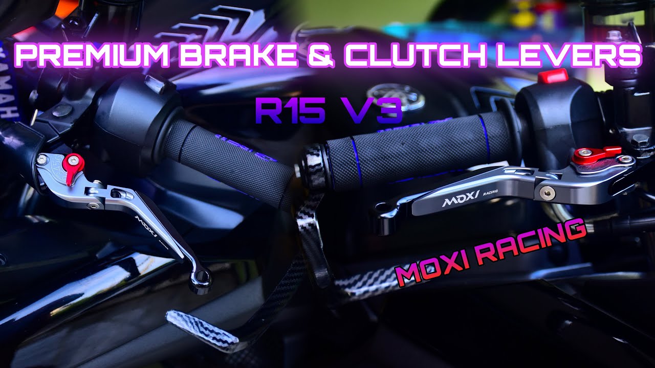 Premium Break and Clutch lever Installed in R15 V3 || Fully adjustable and Best R15
