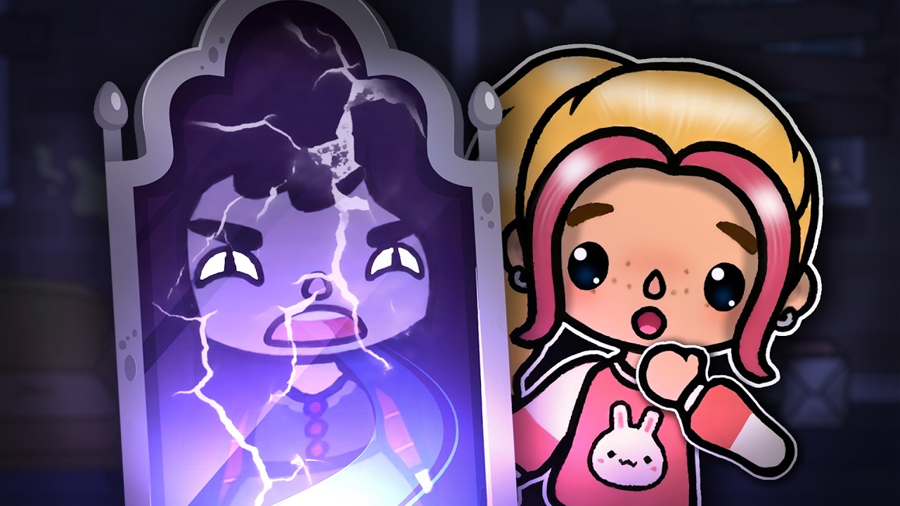 👁️Don’t Look Into This Mirror at Night… A Ghost Lives There ⁜ Toca Boca Mystery ⁜