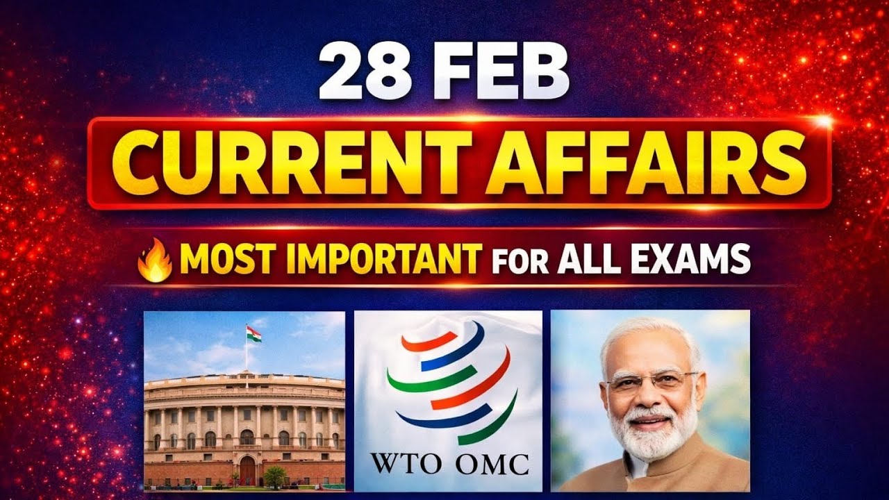 28 Februry Current Affairs | Today current affairs | Daily current affairs | Current affairs 2026 |