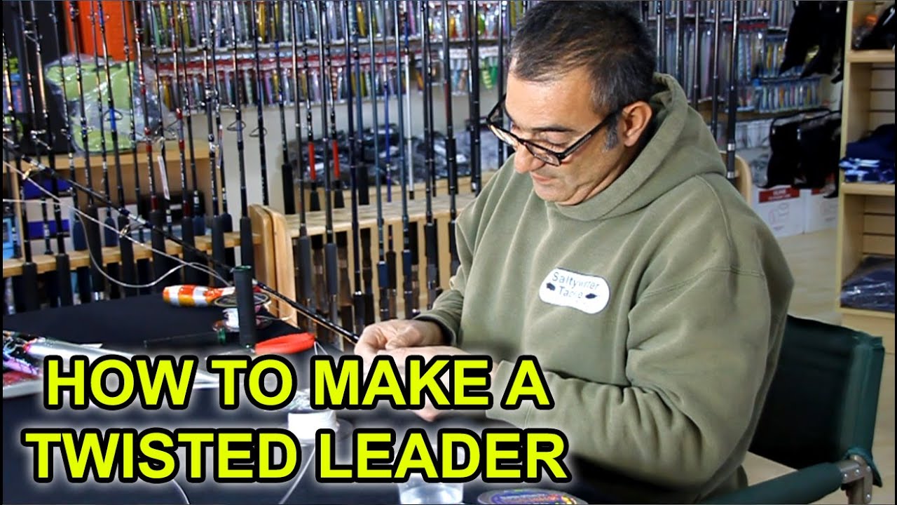 How to Tie a Twisty Leader for Popping